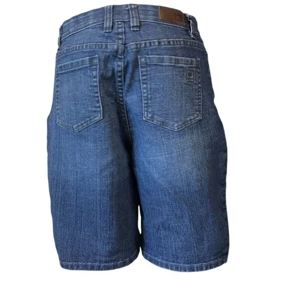 Liz Claiborne Capri Pants 6P Stretch High Rise Denim (W30 L11) - Picture 5 of 9